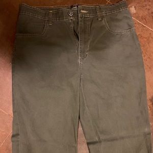 Redhead Green Pants